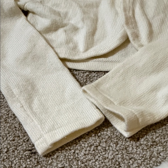 Janie and Jack Cream faux fur and gold Kids Dress Set - Picture 5 of 6